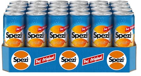 SPEZI das Original 0,33 l Dose - Erfischungsgetränk aus Deutschland mit Cola und Orangen Geschmack (24 x 0,33 l)