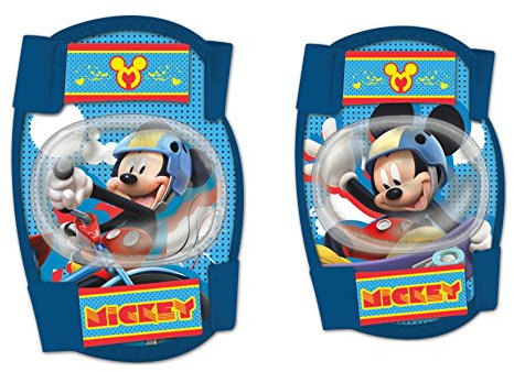 Disney Kinder Sports Elbow Knee Protectors Mickey, Mehrfarbig, Small, 9010