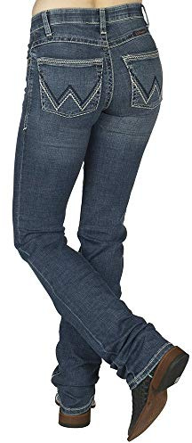 WranglerwomensWillow Mid Rise Performance Waist Boot Cut Ultimate Riding Jean