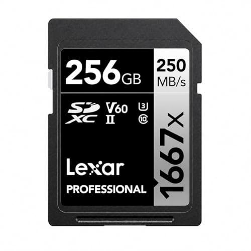 Lexar LSD256CB1667 256GB Professional 1667X UHS-2 Class 10 SDXC Card :: (>)