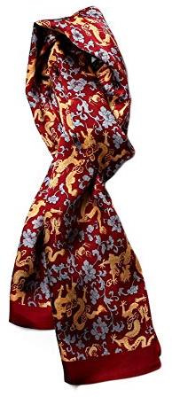 UK_Stone Klassisch 100% Seide Paisley Blumen Doppelschicht Halstuch Herren Schal 11MM