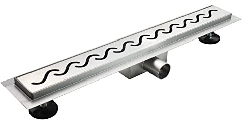 Edelstahl Duschrinne Bodenablauf Ablaufrinne Duschablauf Ablauf Ozean 100cm