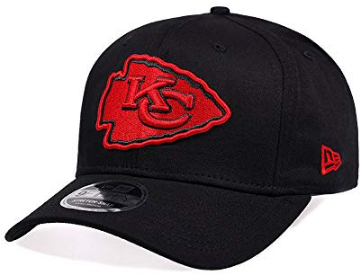 New Era Kansas City Chiefs Black and Red Edition 9Fifty Stretch Snapback Cap - NFL Kappe (SM)