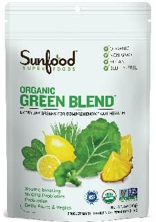 Sunfood Simple Nutrition, mélange vert, bio 118 ml
