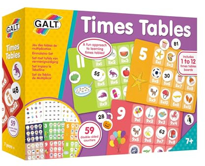 Galt, Times Tables, Times Tables Games, Ages 7 Years Plus