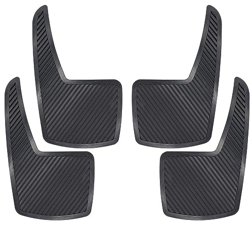 Auto Paraspruzzi 4Pcs Gomma Universale Paraspruzzi Paraspruzzi Paraspruzzi Anteriore Posteriore Per Auto Pickup SUV Van Camion Per BMW 1 2 3 4 5 7 X1 X2 X3 X5 Auto Parafango