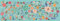 DUMONT - Blumenwiese 2025 Tischquerkalender, 29,7x10,5cm, Terminplaner im hübschen Blumendesign, mit viel Platz für Einträge und Schulferien, internationales Kalendarium