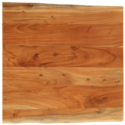 vidaXL Dessus de Table 40x40x3,8 cm carré Bois Massif d'acacia