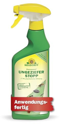 Neudorff Permanent UngezieferStopp – Anwendungsfertiges Ungezieferspray mit zuverlässiger Sofortwirkung gegen kriechende und Fliegende Insekten, 500 ml
