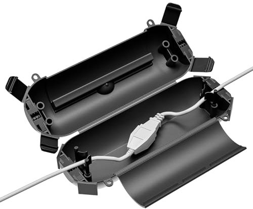 FGB Outdoor Extension Lead Box Waterproof, IP44 Weatherproof Electrical Junction Box, Safety Seal Enclosure to Protect Holiday Decorations, String lights, Fountain