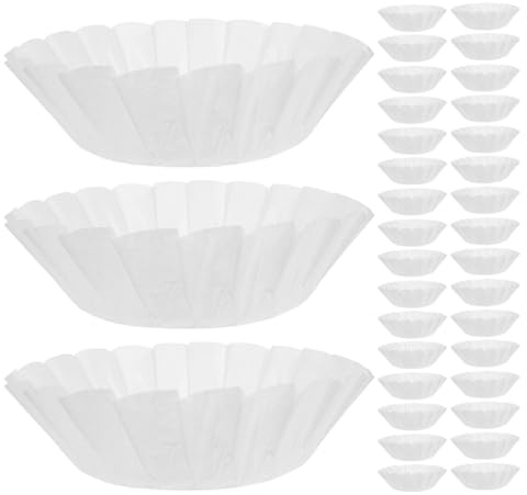 Cabilock 100 caissettes en papier sulfurisé jetables pour gâteaux basques, papier sulfurisé rond ingraissable pour moules à gâteaux, cheesecakes, friteuses à air et fours