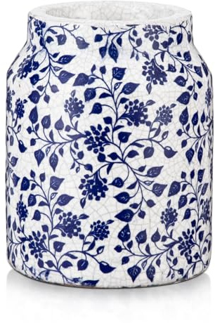 Keramik Vase für Blumendekoration Blumenvasen Keramikvase Deko vasen Vase für Pampasgras Blumen, Boho Deko, Tischdeko, Trockenblumen Deko Vasen für Wohnzimmer, Bürodeko, Modernes Dekoratives Vasen