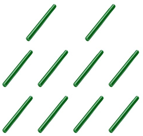 FewNvWa Stick di Colla a Caldo per Progetti Creativi, Stick per Vari Usi, Verde