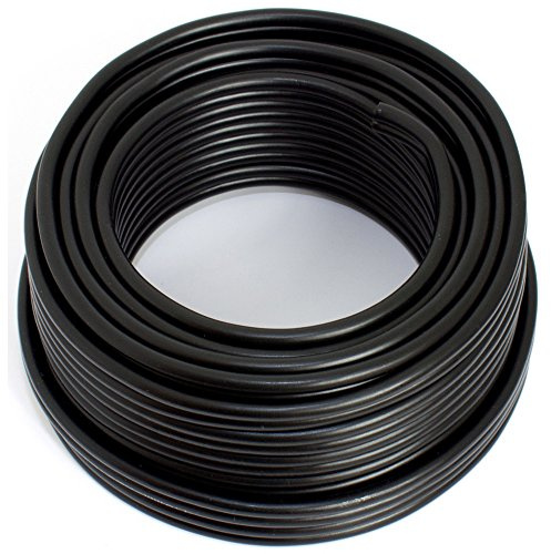 Lautsprecherkabel 2x4,00mm2-10m - schwarz - CCA - Audiokabel - Boxenkabel