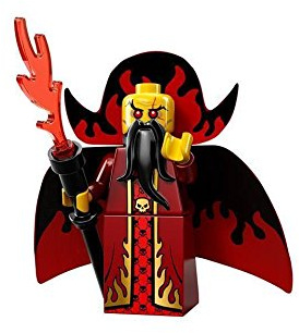 Lego Serie 13 Minifigur - Evil Zauberer - #10 CMF 71008