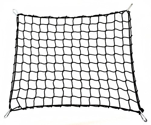 Ferocity Universale Rete per Bagagliaio Bagagli Tronco Organizer Nero Auto 120 x 80 cm [058]