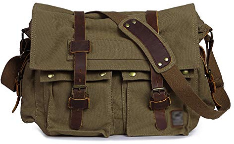 JTYX Digital kameraväska SLR-Män En-Axel Messenger Canvas Bag Stor Kapacitet Vattentät Fotoväska för Canon