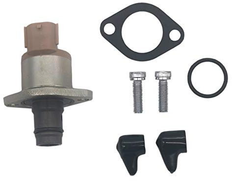 Amrxuts 6C1Q9358AB 9665523380 Regulador de bomba de combustible Válvula medidor de presión de control de succión para Citroen Jumper para FAIT Ducato para Ford Transit para Isuzu D-MAX I para NP300