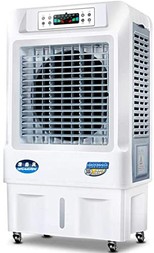 MNSSRN Enfriador de Aire Industrial, Ventilador de enfriamiento portátil, 3 velocidades 9 Horas de Tiempo, Enfriador de bajo Ruido para el hogar/Dormitorio/Oficina