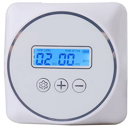 LARIAU Controlador de Bomba de riego automático de 10/15 Cabezales, rociador de Flores y Plantas para el hogar, Dispositivo de riego por Goteo, Sistema de Temporizador de Bomba para Exteriores