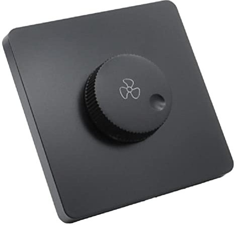 220V Universal Adjustment Ceiling Fan Speed Control Switch Wall Button Dimmer Switch Stepless Speed Fan Speed Adjuster