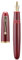 Jinhao 9019 Fountain Pen, Dadao Series #8 Medium Nib, Red Acrylic Barrel with Golden Clip Big Size Writing Pen