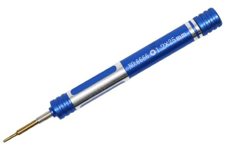 1,2 mm P5 Pentalobe-Schraubendreher, kompatibel mit MacBook Pro und Air Retina, Rückseite Gehäuse, untere Abdeckung, Sternschrauben, Reparatur-Öffnungswerkzeug