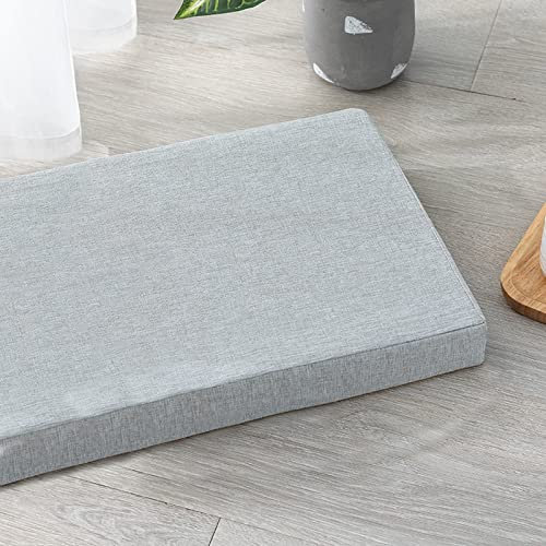 Weiches Bankkissen für Sofa, Stuhl, Erkerfenster, Schrank, waschbar und rutschfest, Sitzkissen für Esszimmer, Terrasse, Schaukelstuhl, Möbel, Polsterauflage mit extra Komfort