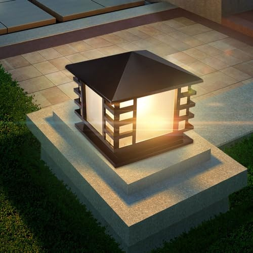 Bornes Lumineuses d'extérieur, lampadaires d'extérieur, Lampes colonnes Modernes et luxueuses, luminaires étanches pour clôtures, Jardins, Parcs et Villas.