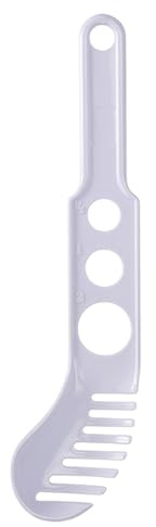 Misuratore di spaghetti - SPAGHETTI MEDIURING REGUE | Spoon noodle | Coltivatore alimentare multifunzionale e mestolo di controllo delle porzioni | Ideale per ristoranti, scuole, case | Utensile da