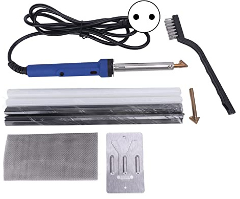 Kit de reparación de soldadura de plástico Soldador portátil de calefacción rápida para el parachoques de automóviles canoa de kayak