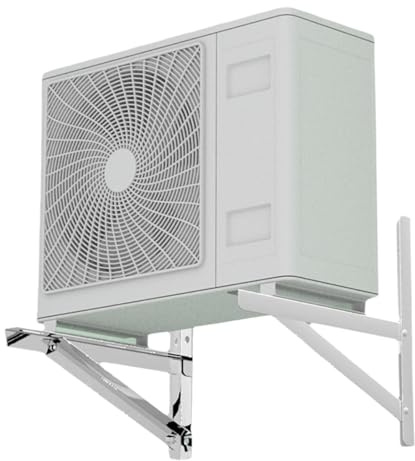 Générique Support Mural pour climatiseur Mini Split, Compatible avec Les unités de 9 000 à 27 000 BTU, capacité de Charge Robuste de 440 à 529 LB, Support de condenseur de climatiseur Durable