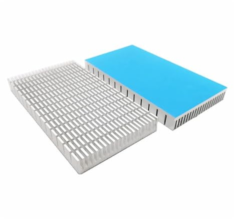 HKVTVCYPYA 150 * 90 * 15MM/150 * 82 * 15MM Aluminium-Elektroradiator-GPU-VRAM-Backplate kompatibel mit RTX 3080 3090 Grafikkarte VGA(150-85-12MM-SR)