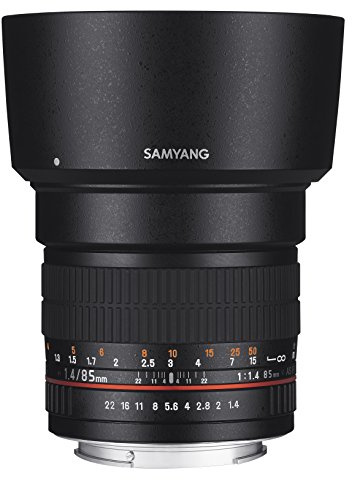 Samyang SY85M-C 85 mm F1.4 Festobjektiv für Canon