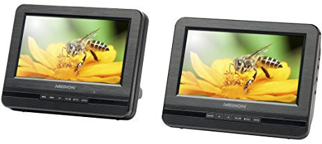 17,78cm (7) Tragb. Twin DVD-Player MEDION® LIFE® P72022 (MD 84873) (B-Ware)
