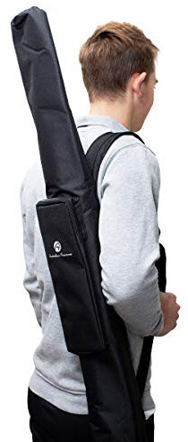 Australian Treasures - DIDGERIDOOTASCHE 160 cm - Nylon PRO Didgeridoo Tasche Glocke Ø 17 cm. Verstellbaren Tragegurt