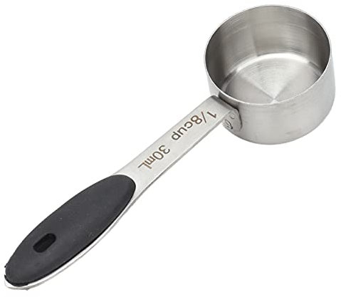 Misurino da caffè 1/8 di Tazza in Acciaio Inossidabile Misurino per caffè Farina Zucchero (30ml)