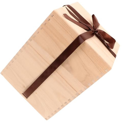 Cabilock Boîte En Pour Tasse à Thé Boîte De Rangement Décorative Coffret Présent En Vintage Organisateur Pour Tasses Utilisation Domestique