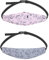 JAWUZ 2 piezas reposacabezas de coche para niños,Cintas Para La Cabeza Para Sillas De Coche, Protección Para El Cuello, Hombros,Gris y rosa