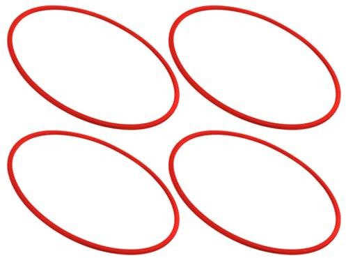 Gymnastikreifen aus Kunststoff, 4er-Set, ø 60 cm