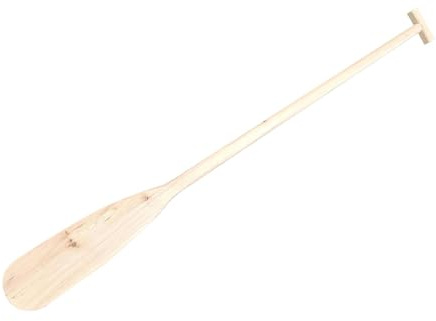SZLIFE Pagaie en Bois décorative Artisanale, pagaie de Bateau-Dragon Non finie, Rame en Bois portative pour Kayak, Sport Nautique
