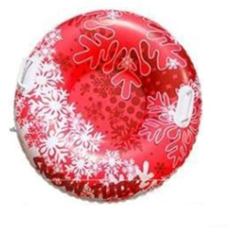 90cm Inflatable Snow Tube Designed for Snow Hill Adventures with Emphasis on Stability Durability and User Control (A)