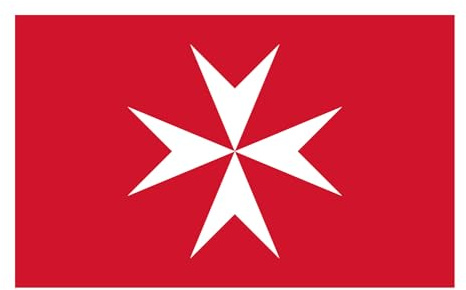 magFlags Bandiera Large Civil Ensign of Malta | bandiera paesaggio | 1.35 m² | 90x150cm