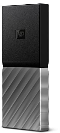 Western Digital WDBK3E2560PSL-WESN 256 GB My Passport SSD Portable External Solid State Drive, Black/Grey