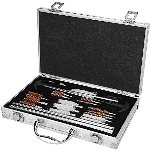 Kit de Limpieza de Pistola 103pcs, Kit de Herramientas de Mantenimiento de Limpieza de Pistola Universal Rifle Pistola Pistola Escopeta Limpiador de Armas Accesorios para Todas Las Armas