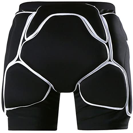 LTTL Outdoor Sports Ski Skate Snowboard Protection Skiing Protector Knee Pads Skating Protective Hip Padded Shorts XXS-XL (Color : 1, Size : XL)