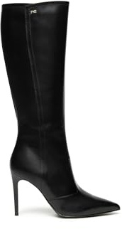 Nero Giardini I514424DE Stivali Donna in Pelle - Nero 36 EU