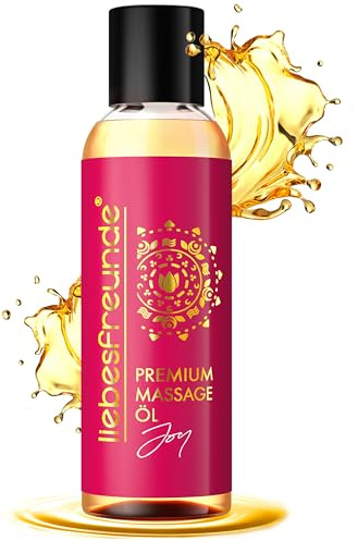 Liebesfreunde® Massageöl Joy - Sinnliches Massage Öl zur Entspannung für Paare, 150 ml