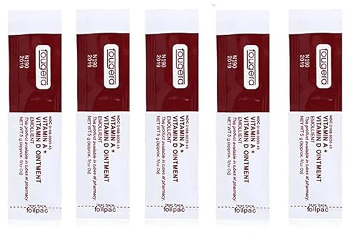 10pcs Vitamin A D Tattoo Aftercare Cream Gel Healing Skin Anti-Scar Preserve Color PMU Care Tattoo Accessories (5 SACHETS)