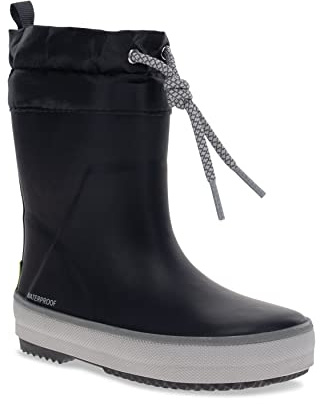 Western Chief Kids Element Waterproof Rain Boot, Black, 10